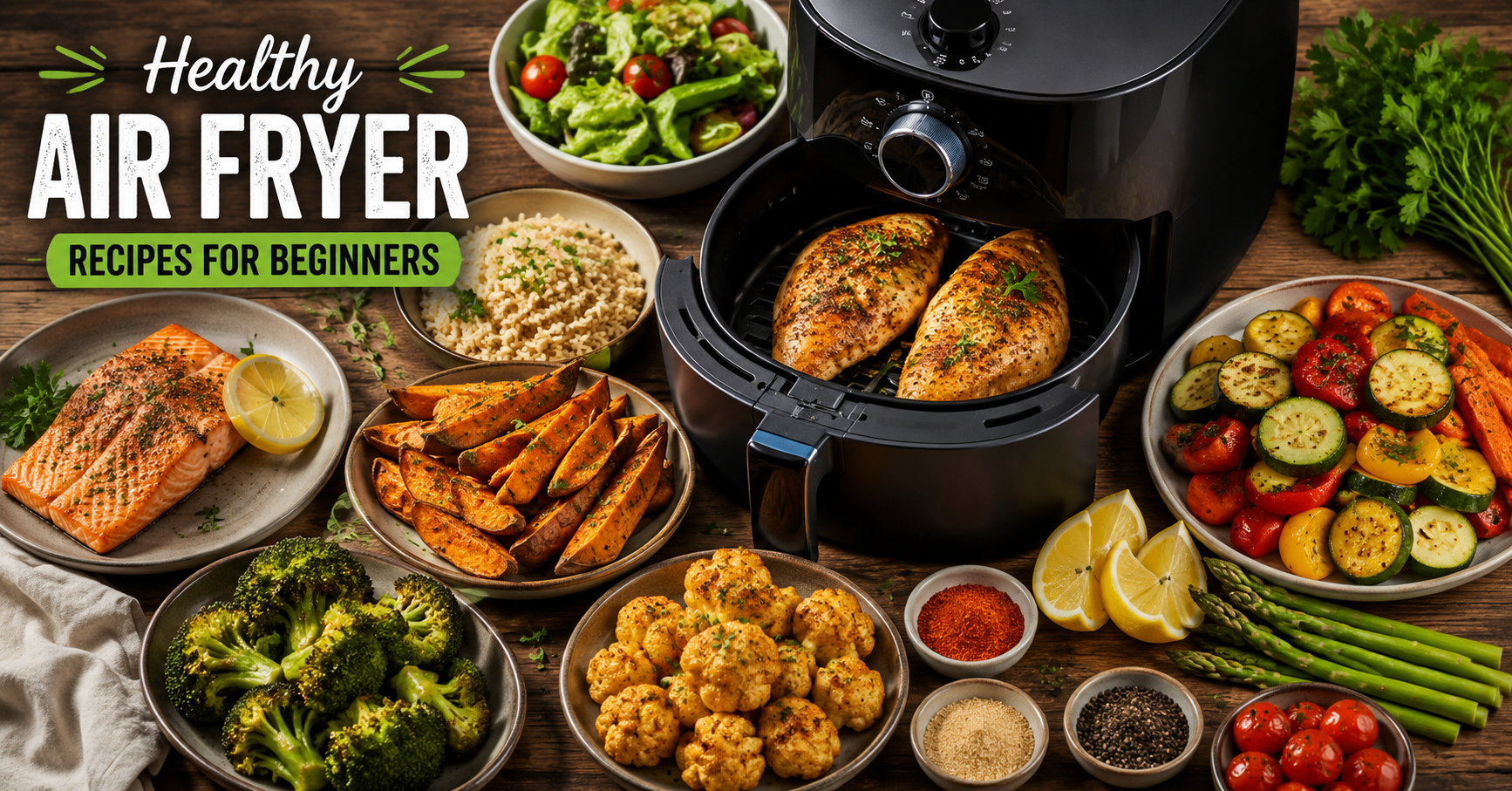 10 Healthy Air Fryer Recipes for Beginners