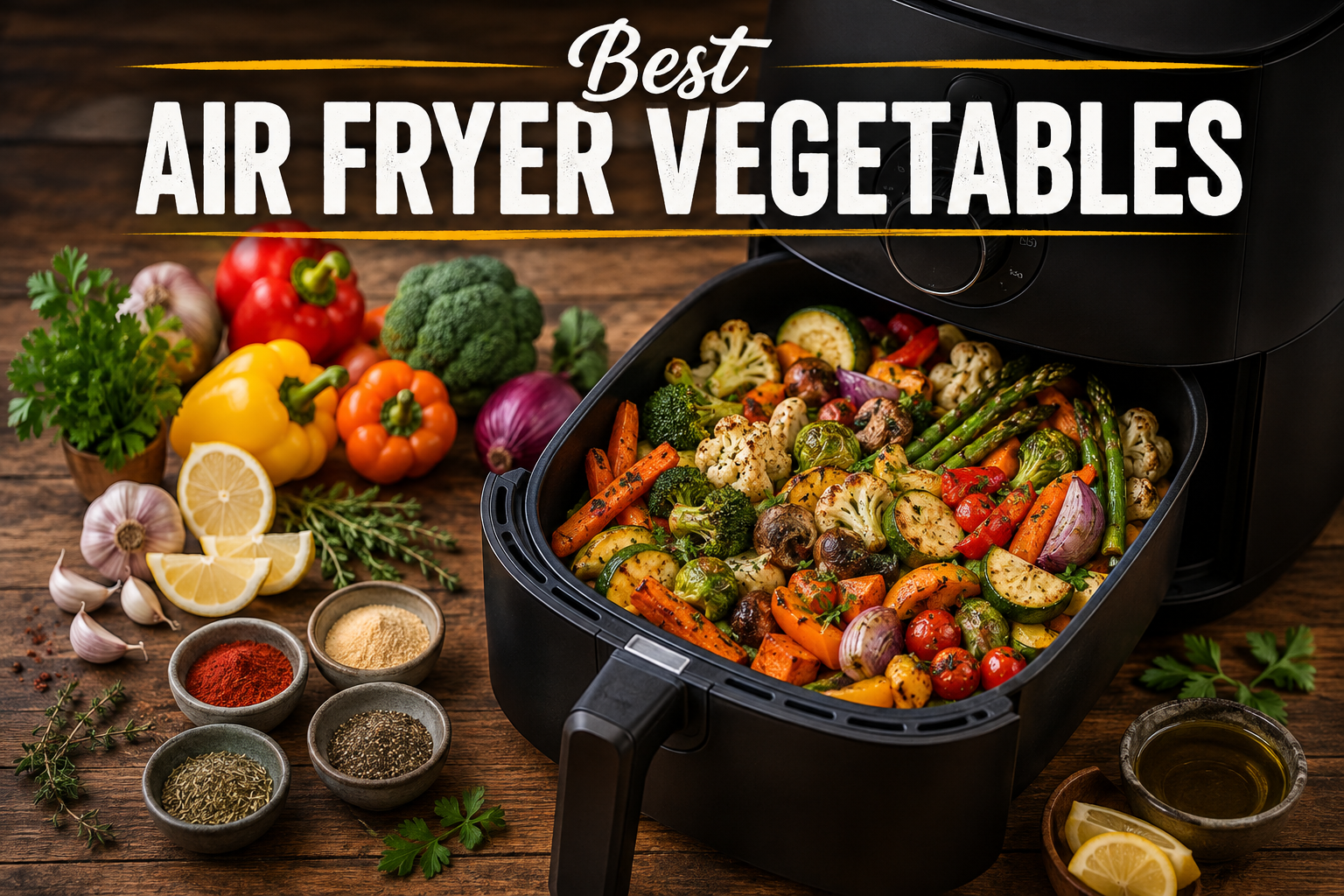 10 Best Air Fryer Vegetables for Quick & Healthy Meals