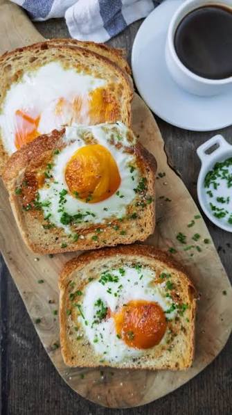 Air Fryer Egg Toast