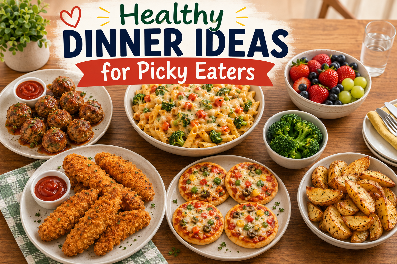 Healthy Dinner Ideas for Picky Eaters: 15 Easy Meals