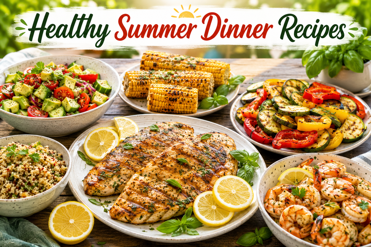 10 Healthy Summer Dinner Recipes for Easy Meals