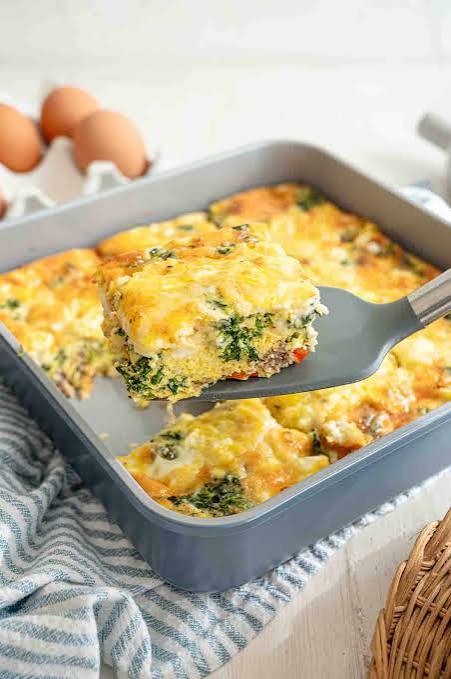 High-Protein Breakfast Casserole