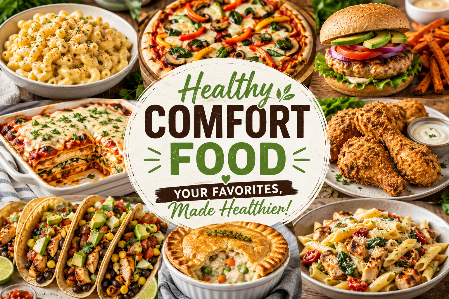 Healthy Versions of Your Favorite Comfort Foods | Easy Recipes
