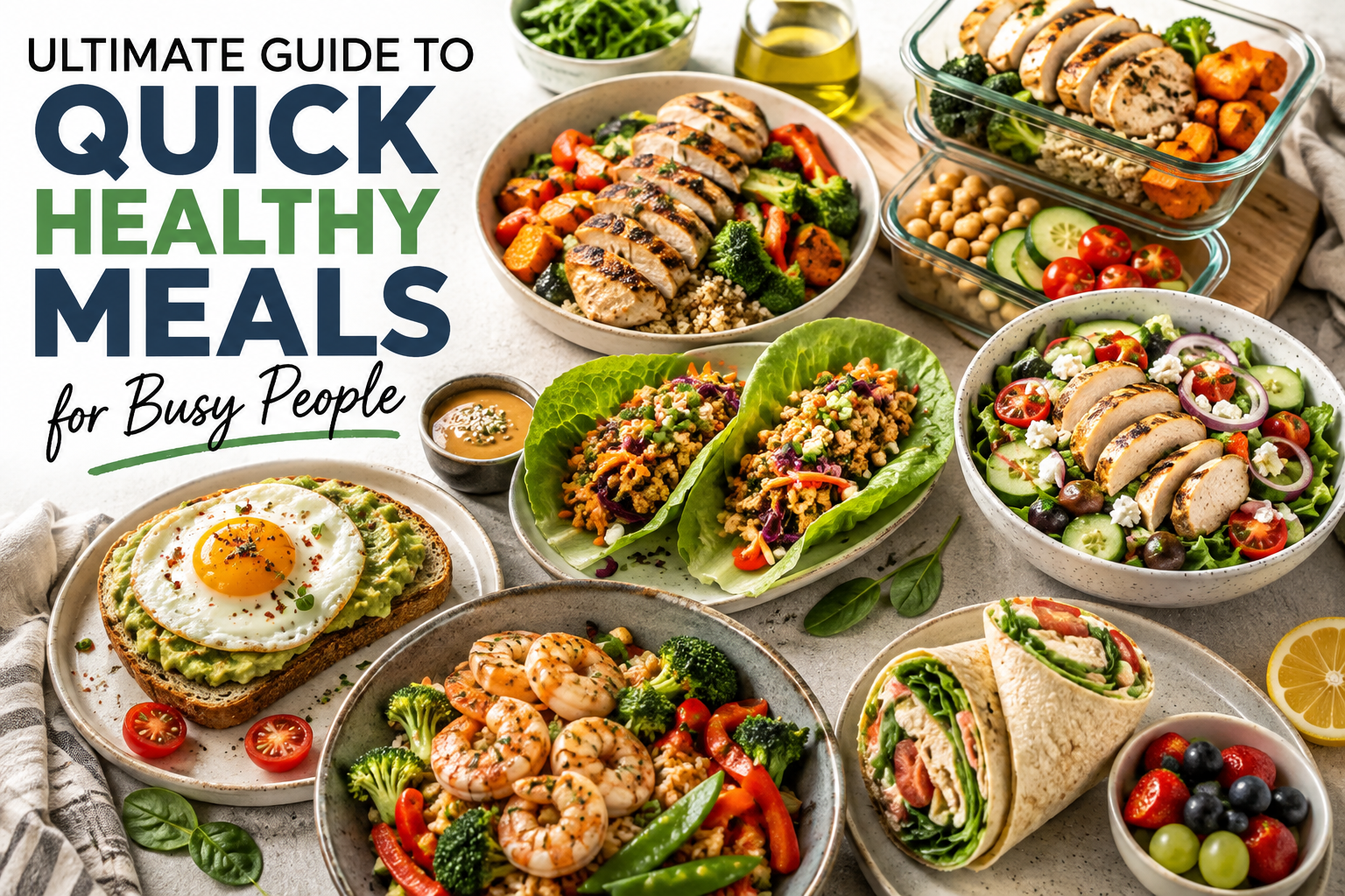 Ultimate Guide to Quick Healthy Meals for Busy People