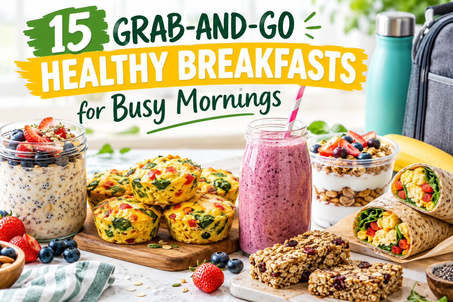 Grab-and-Go Healthy Breakfasts for Busy Mornings