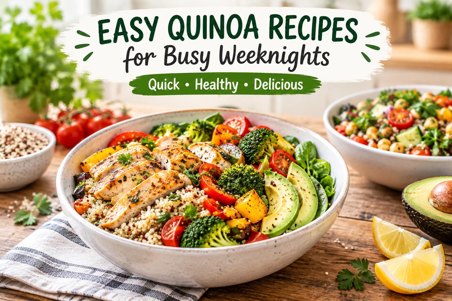 Easy Quinoa Recipes for Busy Weeknights | 10 Quick Meals