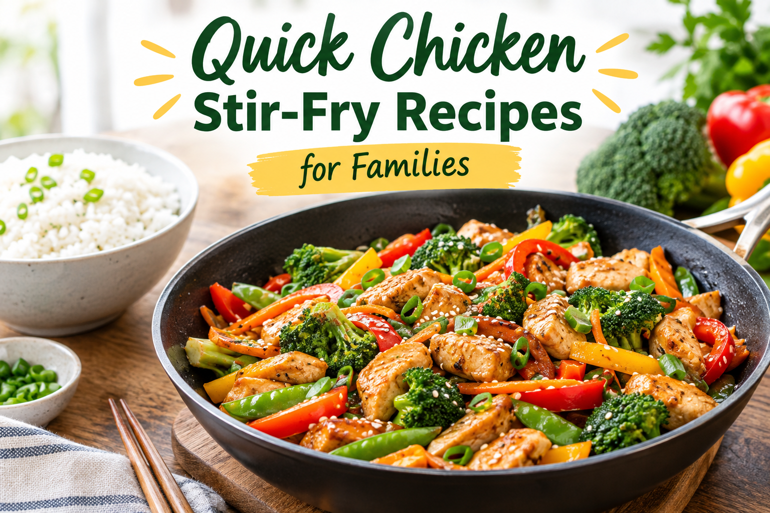 Quick Chicken Stir-Fry Recipes for Families | Easy 30-Minute Meals
