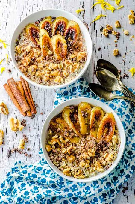 Quinoa breakfast bowl