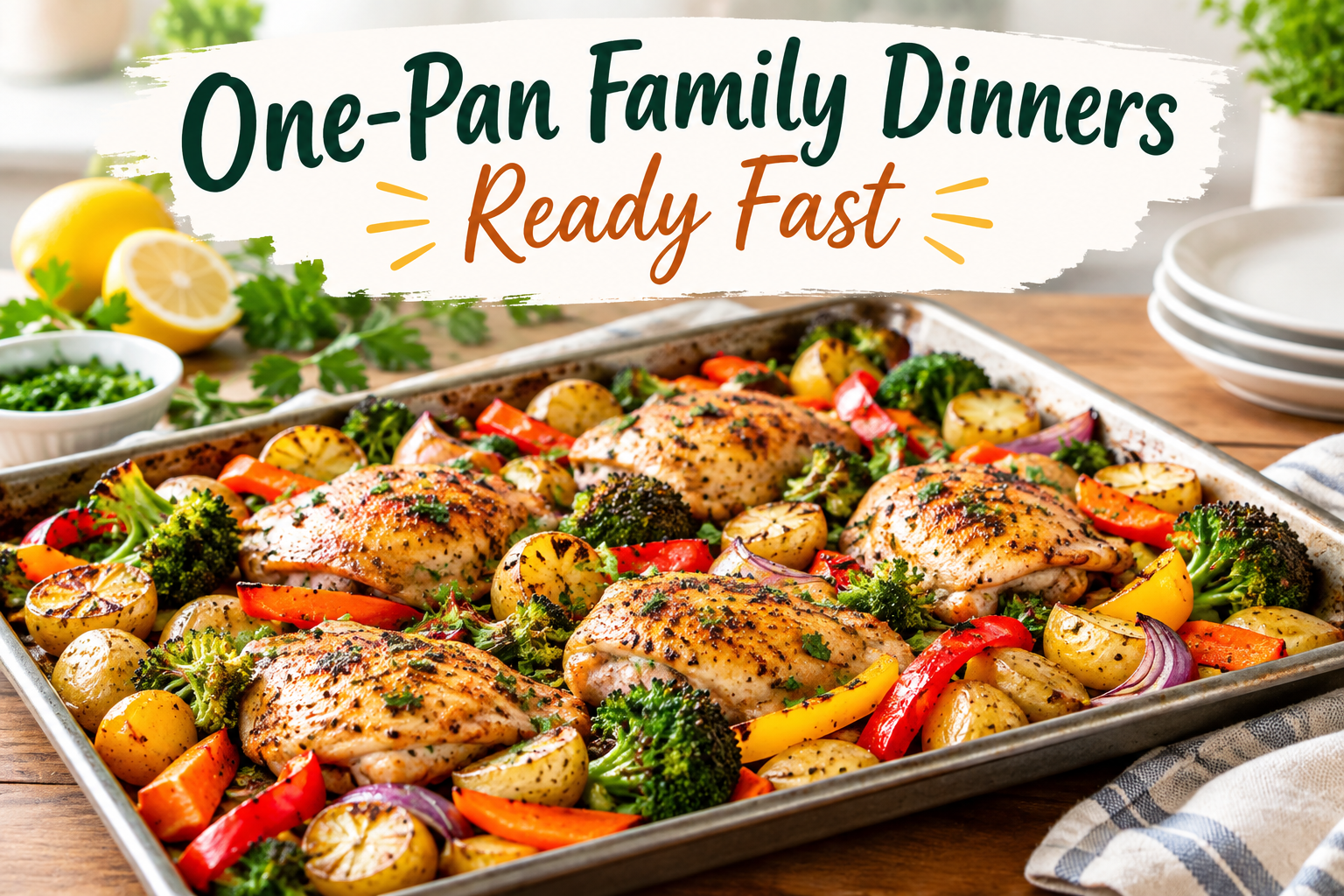 10 One-Pan Family Dinners Ready Fast | Easy Meals