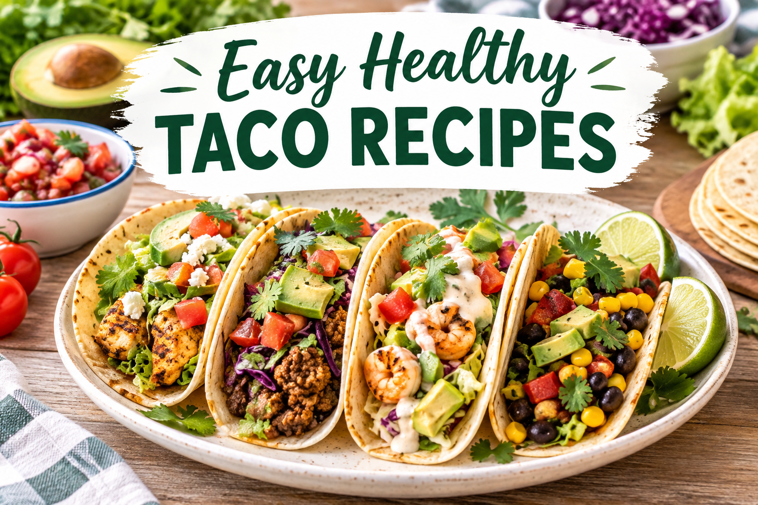 Easy Healthy Taco Recipes: 7 Quick & Delicious Ideas